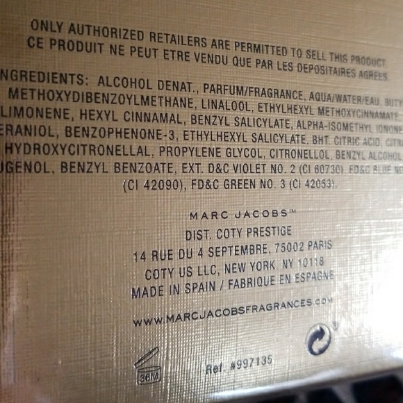 MARC JACOBS DECADENCE 18K - Picture 4 of 7